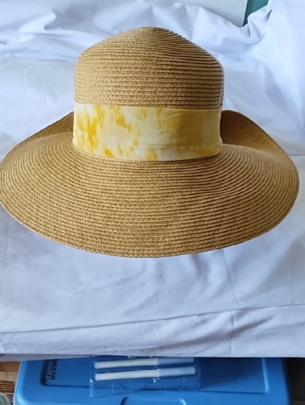 Nine West sun hat with ribbon